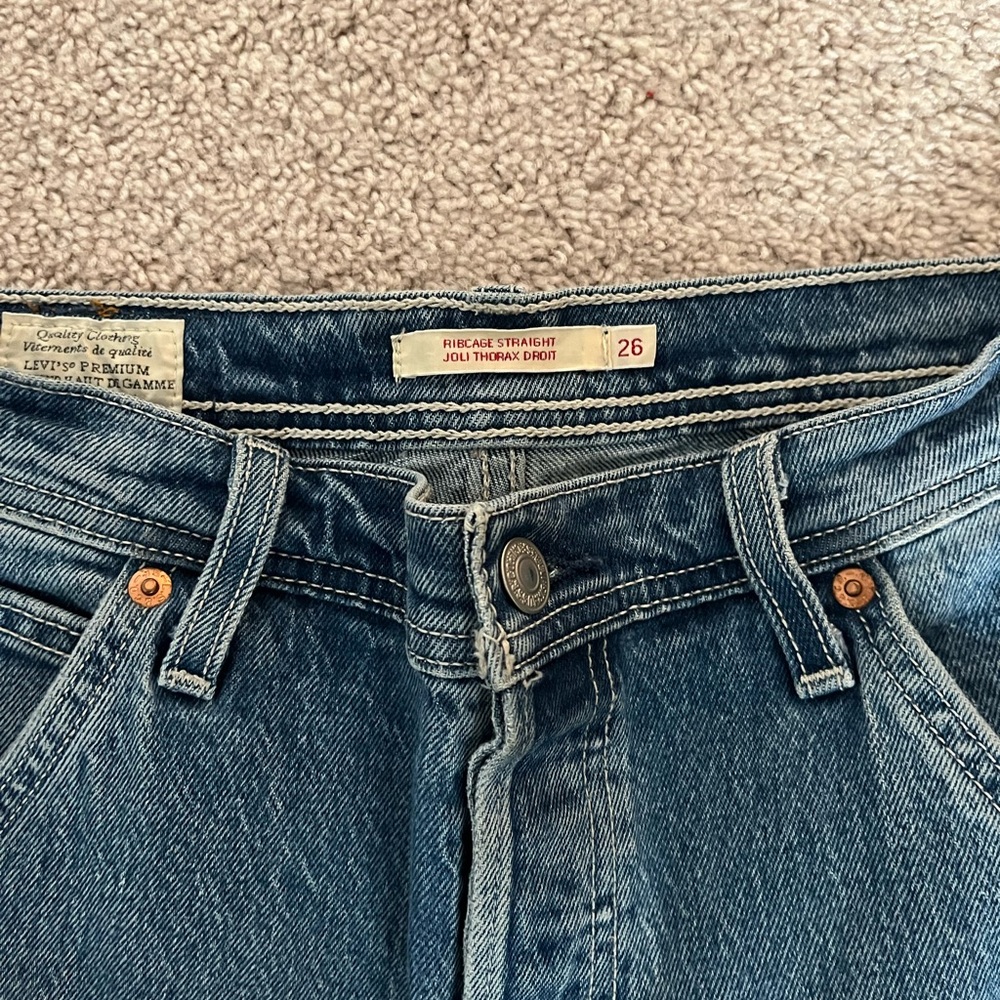 Levi’s Ribcage Straight Leg Carpenter Style - Picture 5 of 5